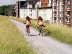 Biking thru the village.jpg