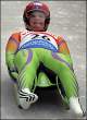 Grandma Luge' Anne Abernathy, 52, from the US Virgin Islands, pulls out after breaking her wrist in practice.jpg