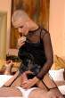 Latex mistress CJ with bound male getting cum all over (4).jpg